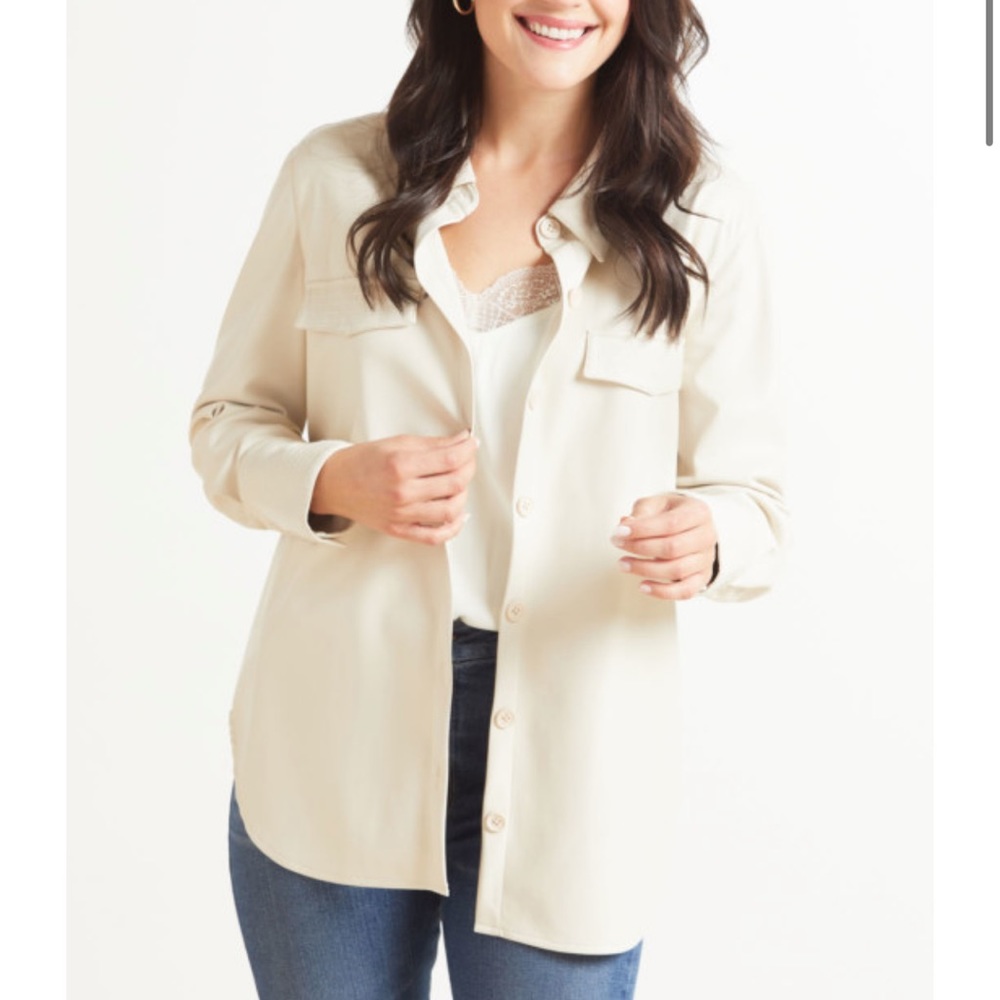 Bb Dakota Old Town Road Vegan Leather Shacket